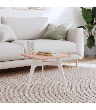 vidaXL Table Top 40x40x1.5 cm Square Solid Wood Beech — Colour: light brown, Size: 40 x 40 x 1.5 cm