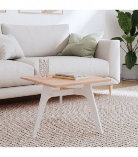 vidaXL Table Top 50x50x1.5 cm Square Solid Wood Beech — Colour: light brown, Size: 50 x 50 x 1.5 cm