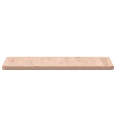 vidaXL Table Top 50x50x1.5 cm Square Solid Wood Beech — Colour: light brown, Size: 50 x 50 x 1.5 cm