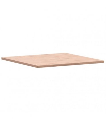 vidaXL Table Top 90x90x2.5 cm Square Solid Wood Beech — Colour: light brown, Size: 90 x 90 x 2.5 cm