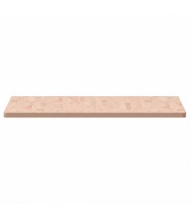 vidaXL Table Top 90x90x2.5 cm Square Solid Wood Beech — Colour: light brown, Size: 90 x 90 x 2.5 cm