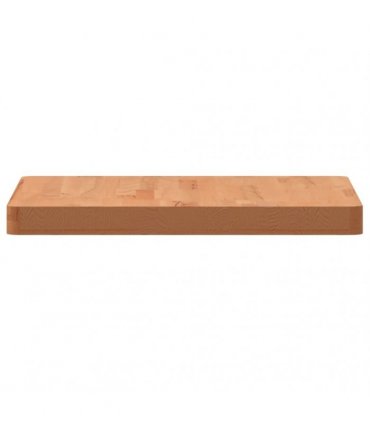 vidaXL Table Top 50x50x4 cm Square Solid Wood Beech — Colour: brown, Size: 50 x 50 x 4 cm