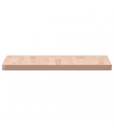 vidaXL Table Top 50x50x2.5 cm Square Solid Wood Beech — Colour: light brown, Size: 50 x 50 x 2.5 cm