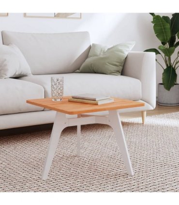 vidaXL Table Top 50x50x1.5 cm Square Solid Wood Beech — Colour: brown, Size: 50 x 50 x 1.5 cm