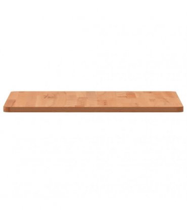vidaXL Table Top 50x50x1.5 cm Square Solid Wood Beech — Colour: brown, Size: 50 x 50 x 1.5 cm