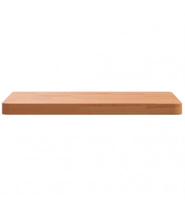 vidaXL Table Top 40x40x2.5 cm Square Solid Wood Beech — Colour: brown, Size: 40 x 40 x 2.5 cm