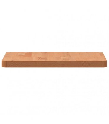 vidaXL Table Top 40x40x2.5 cm Square Solid Wood Beech — Colour: brown, Size: 40 x 40 x 2.5 cm