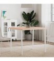 vidaXL Table Top 80x80x2.5 cm Square Solid Wood Beech — Colour: light brown, Size: 80 x 80 x 2.5 cm