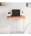 vidaXL Table Top 60x40x4 cm Rectangular Solid Wood Beech — Colour: brown, Size: 60 x 40 x 4 cm