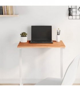 vidaXL Table Top 60x40x1.5 cm Rectangular Solid Wood Beech — Colour: brown, Size: 60 x 40 x 1.5 cm