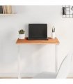 vidaXL Table Top 60x40x1.5 cm Rectangular Solid Wood Beech — Colour: brown, Size: 60 x 40 x 1.5 cm