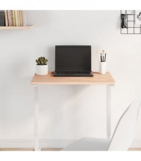 vidaXL Table Top 60x40x1.5 cm Rectangular Solid Wood Beech — Colour: natural, Size: 60 x 40 x 1.5 cm