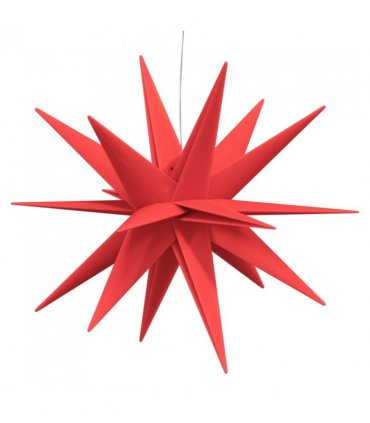 vidaXL Christmas Lights with LEDs 3 pcs Foldable Red