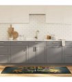vidaXL Kitchen Rug Multicolour 60x180 cm Washable — Colour: blue and red