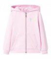 Kids' Hooded Sweatshirt Light Pink 116 — Size: 116 (5-6y)