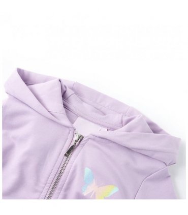 Kids' Hooded Sweatshirt Lila 104 — Size: 104 (3-4y)