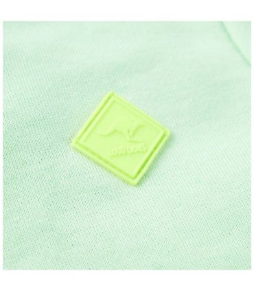 Kids' Hooded Sweatshirt with Zip Bright Green 116 — Size: 116 (5-6y)