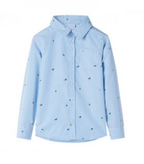 Kids' Shirt Light Blue 128 — Size: 128 (7-8y)