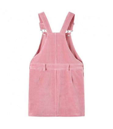 Kids' Overall Dress Corduroy Light Pink 116 — Size: 116 (5-6y)