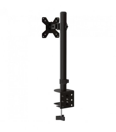 vidaXL Monitor Mount Black Steel VESA 75/100 mm — Model: single (without arm)