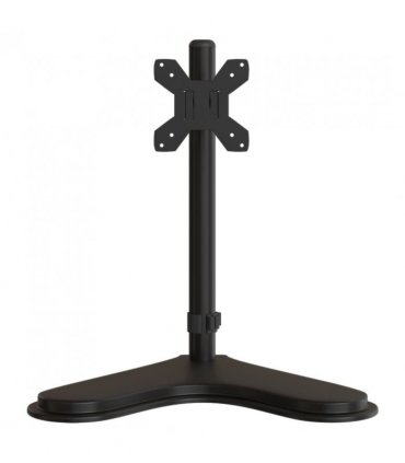 vidaXL Monitor Mount Black Steel VESA 75/100 mm — Model: single (without arm) — V0671971495