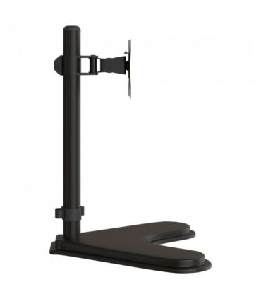 vidaXL Monitor Mount Black Steel VESA 75/100 mm — Model: single (without arm) — V0671971495