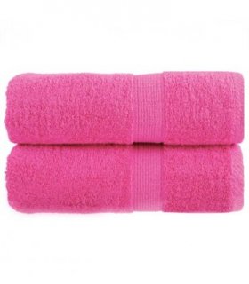 vidaXL Premium Guest Towels SOLUND 2 pcs Pink 30x50 cm 600 gsm — Size: 30 x 50 cm