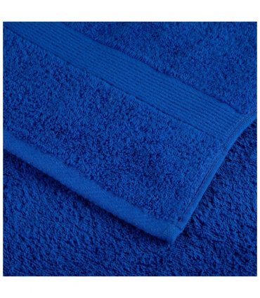 vidaXL Premium Guest Towels "SOLUND" 4 pcs Blue 30x50 cm 600 gsm — Size: 30 x 50 cm
