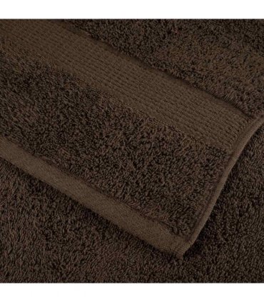 vidaXL 8 Piece Premium Towel Set SOLUND Brown 600 gsm