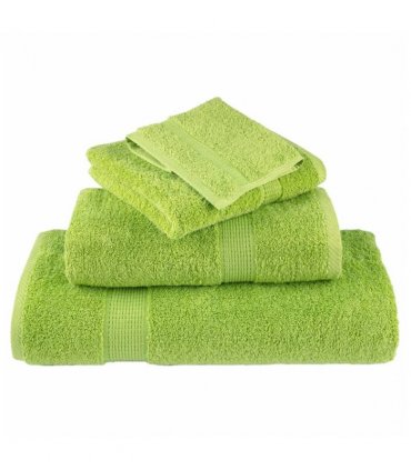 vidaXL 8 Piece Premium Towel Set SOLUND Apple Green 600 gsm