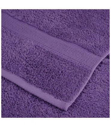 vidaXL 8 Piece Premium Towel Set SOLUND Purple 600 gsm