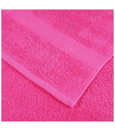 vidaXL 8 Piece Premium Towel Set SOLUND Pink 600 gsm
