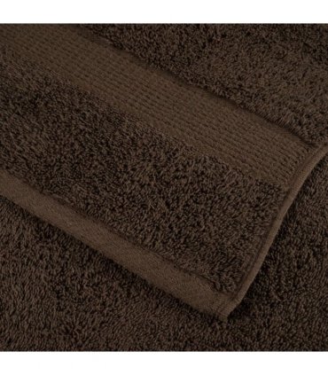 vidaXL 6 Piece Premium Towel Set SOLUND Brown 600 gsm