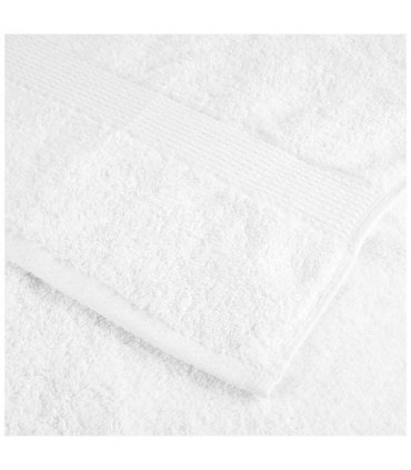 vidaXL 6 Piece Premium Towel Set SOLUND White 600 gsm
