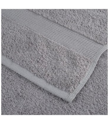 vidaXL 6 Piece Premium Towel Set SOLUND Grey 600 gsm