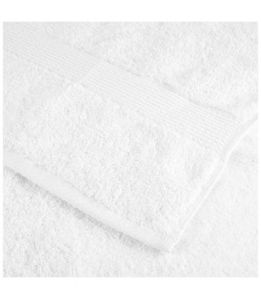vidaXL 12 Piece Premium Towel Set SOLUND White 600 gsm