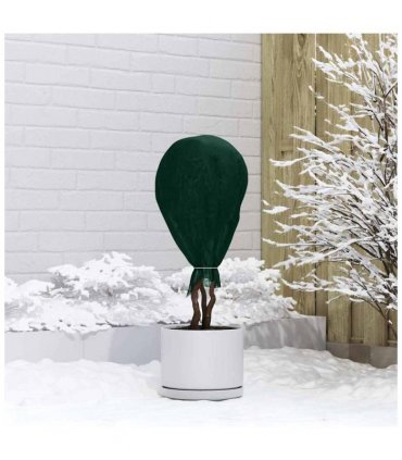 vidaXL Frost Protection Plant Fleece Green 20 x 1.6 m Non-woven Fabric — Size: 20 x 1.6 m (50 g/m²)