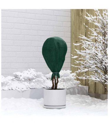 vidaXL Frost Protection Plant Fleece Green 50 x 1.6 m Non-woven Fabric — Size: 50 x 1.6 m (120 g/m²)