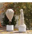 vidaXL Frost Protection Plant Fleece Beige 50 x 1.6 m Non-woven Fabric — Size: 50 x 1.6 m (50 g/m²)