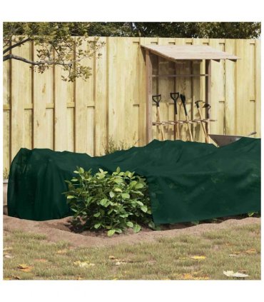 vidaXL Frost Protection Plant Fleece Green 100 x 1.6 m — Size: 100 x 1.6 m (70 g/m²)