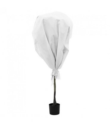 vidaXL Frost Protection Plant Fleece White 100 x 1.6 m — Size: 100 x 1.6 m (120 g/m²)