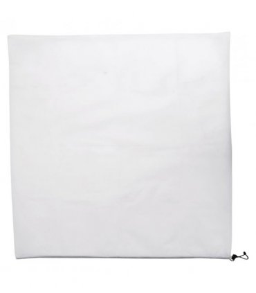 vidaXL Plant Fleece Covers with Drawstring 8 pcs 70 g/m² 0.8x0.8 m — Colour: white, Size: 0.8 x 0.8 m