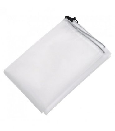 vidaXL Plant Fleece Covers with Drawstring 8 pcs 70 g/m² 0.8x0.8 m — Colour: white, Size: 0.8 x 0.8 m