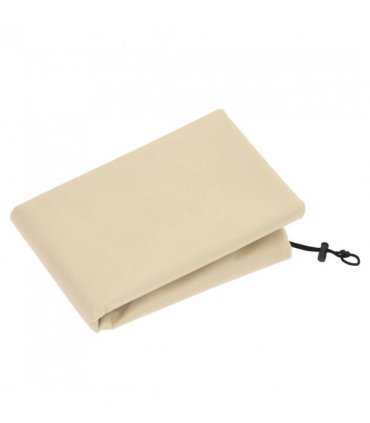 vidaXL Plant Fleece Covers with Drawstring 12 pcs 70 g/m² 0.8x0.8 m — Colour: beige, Size: 0.8 x 0.8 m