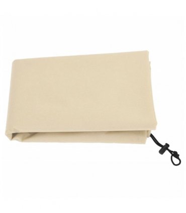 vidaXL Plant Fleece Covers with Drawstring 12 pcs 70 g/m² 0.8x0.8 m — Colour: beige, Size: 0.8 x 0.8 m
