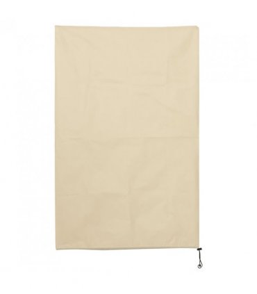 vidaXL Plant Fleece Covers with Drawstring 8 pcs 70 g/m² 0.8x1.2 m — Colour: beige, Size: 0.8 x 1.2 m