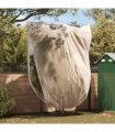 vidaXL Frost Protection Plant Fleece Covers Beige 3.5 x 2.5 m — Size: 2.5 x 3.5 m