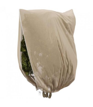 vidaXL Frost Protection Plant Fleece Covers Beige 3.5 x 2.5 m — Size: 2.5 x 3.5 m