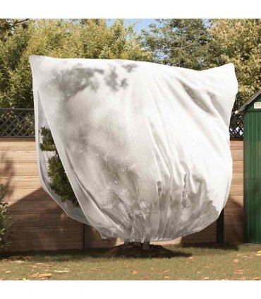 vidaXL Frost Protection Plant Fleece Covers 3 pcs White 2.5 x 3.14 m — Size: 3.14 x 2.5 m