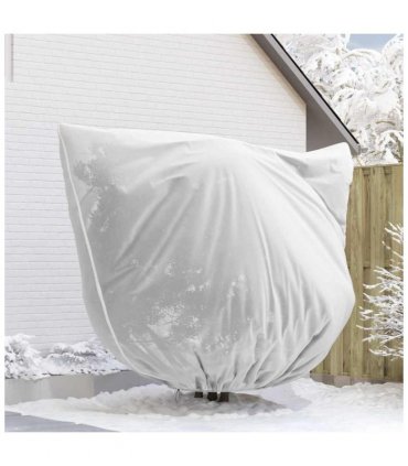 vidaXL Frost Protection Plant Fleece Covers 3 pcs White 2.5 x 3.14 m — Size: 3.14 x 2.5 m